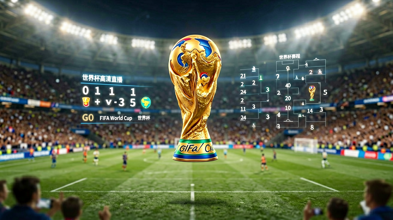 2026世界杯高清直播界面展示实时比分、赛程和比赛追踪